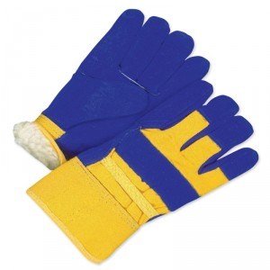 Fitter Glove Split Cowhide Pile  - Lined