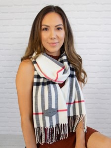 Town Plaid Scarf