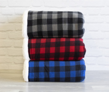 Lumberjack Sherpa Throw (50x60)