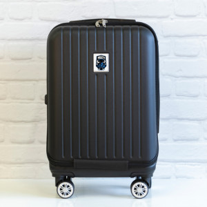 Miles  Carry-on Luggage with front zipper pocket