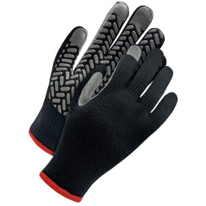 Acrylic Glove w/PVC Grip - Lined
