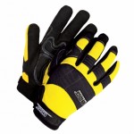 Mechanics Glove Synthetic Leather Anti-Vib Gel Palm