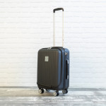 Miles  Carry-on Luggage with front zipper pocket