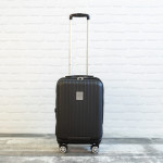 Miles  Carry-on Luggage with front zipper pocket