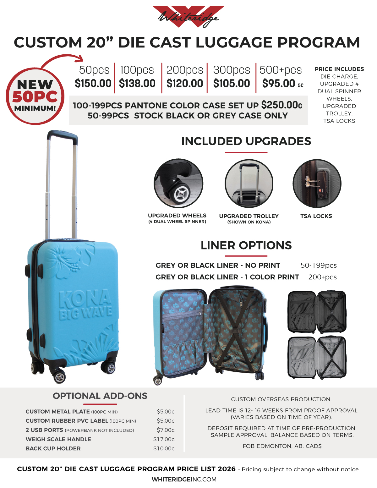 Custom Luggage
