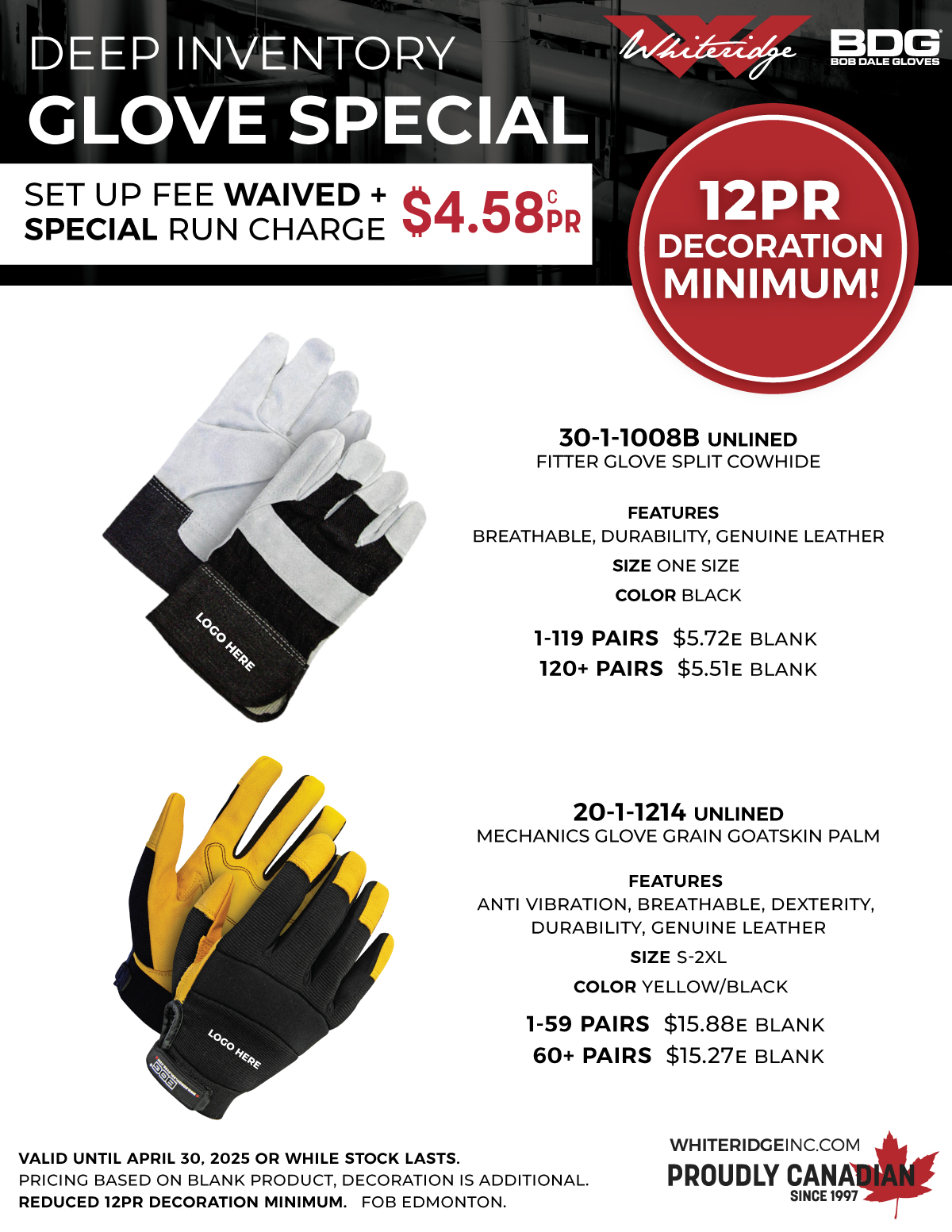 Glove Special